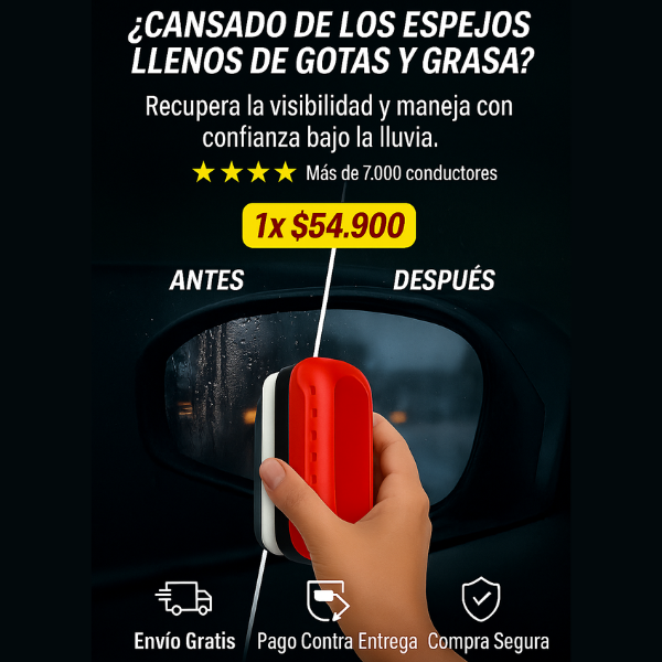 Cepillo Limpiador Antiempañante