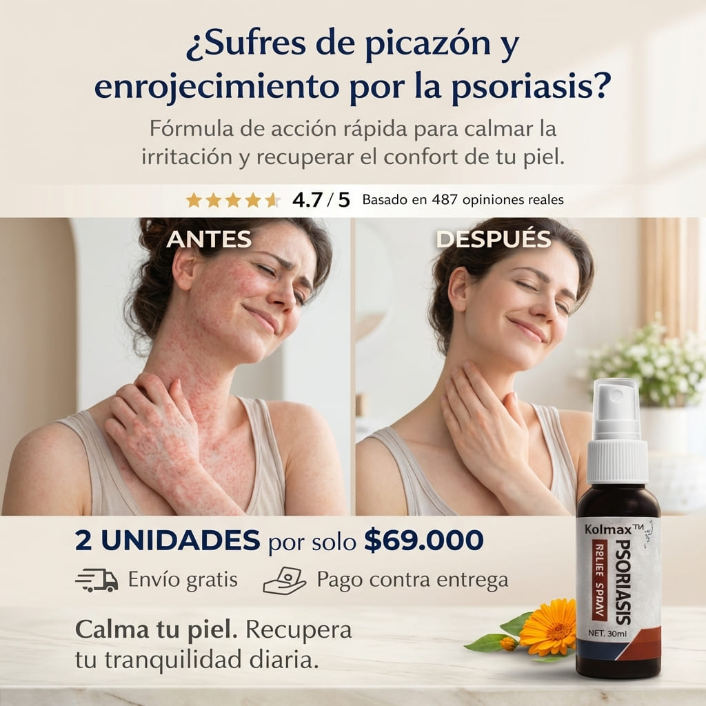 Spray para alivio de psoriasis 2x1🧴