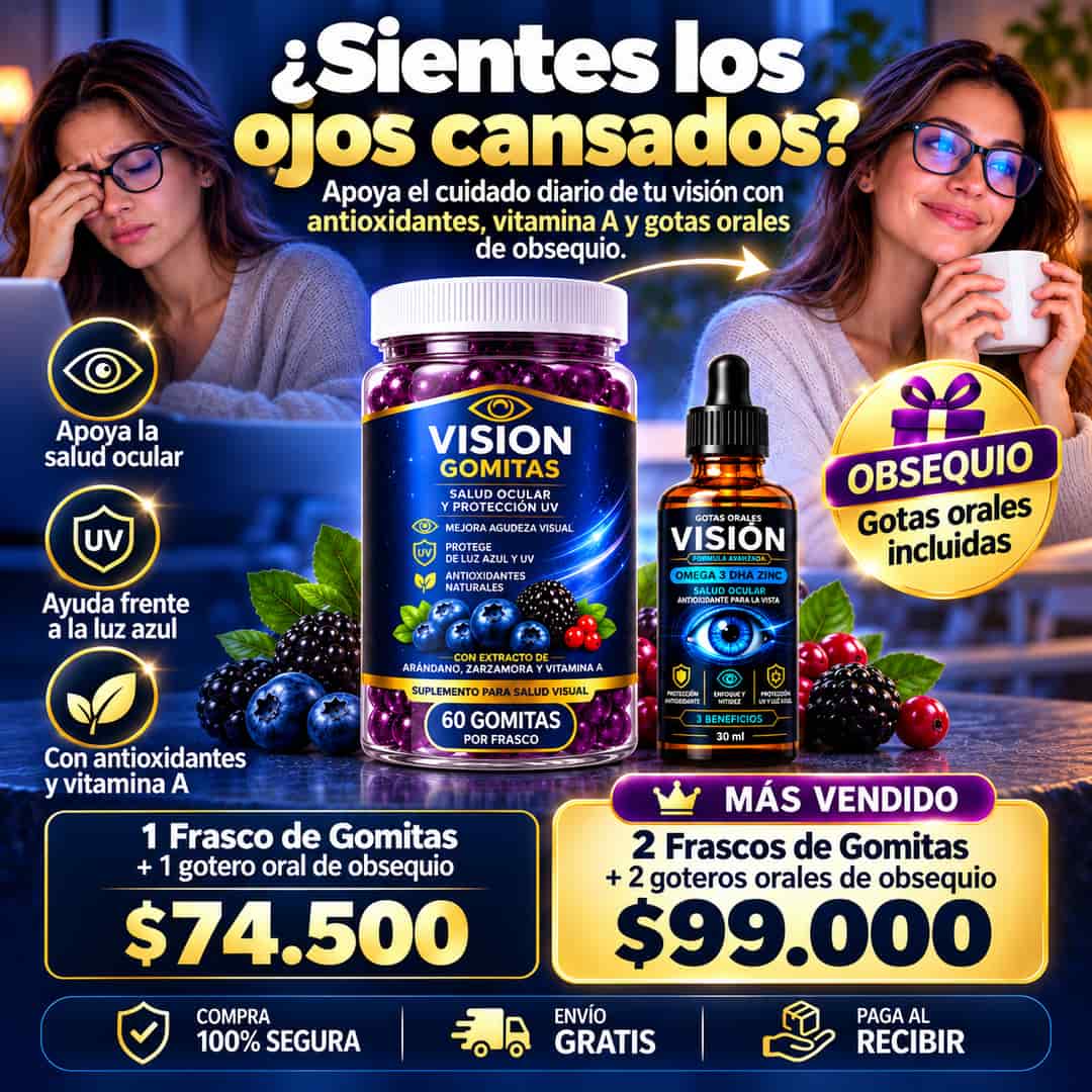 VISION GOMITAS®|Gomitas para la salud ocular y el cuidado visual