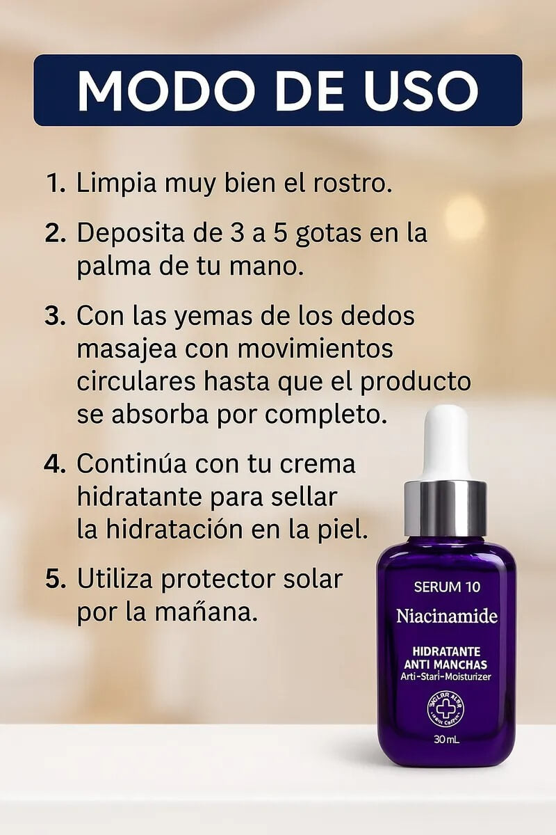 Sérum Anti Manchas Niacinamide