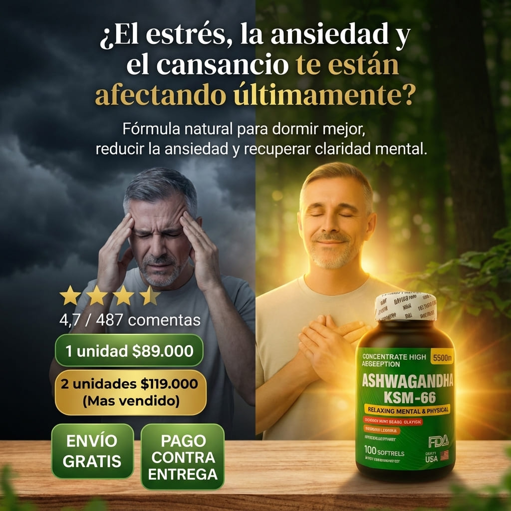 Fórmula Natural Anti-Estrés y Ansiedad