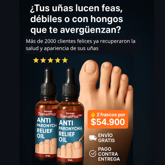Tratamiento Anti Hongos x 2 Frascos🦶