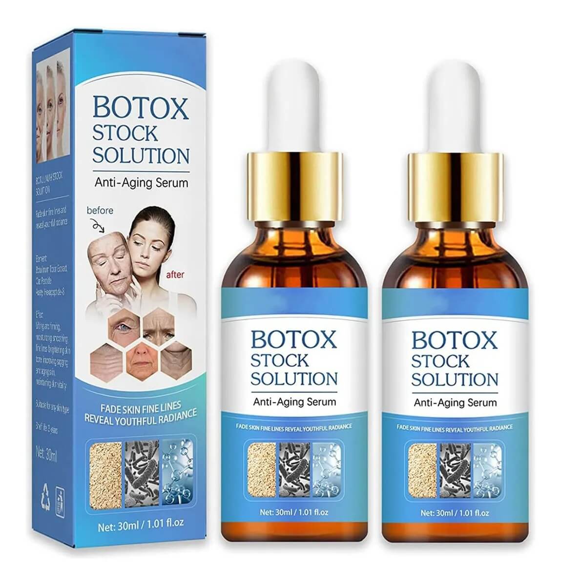 Botox Facial x 2 Frascos – Efecto Tensor Inmediato
